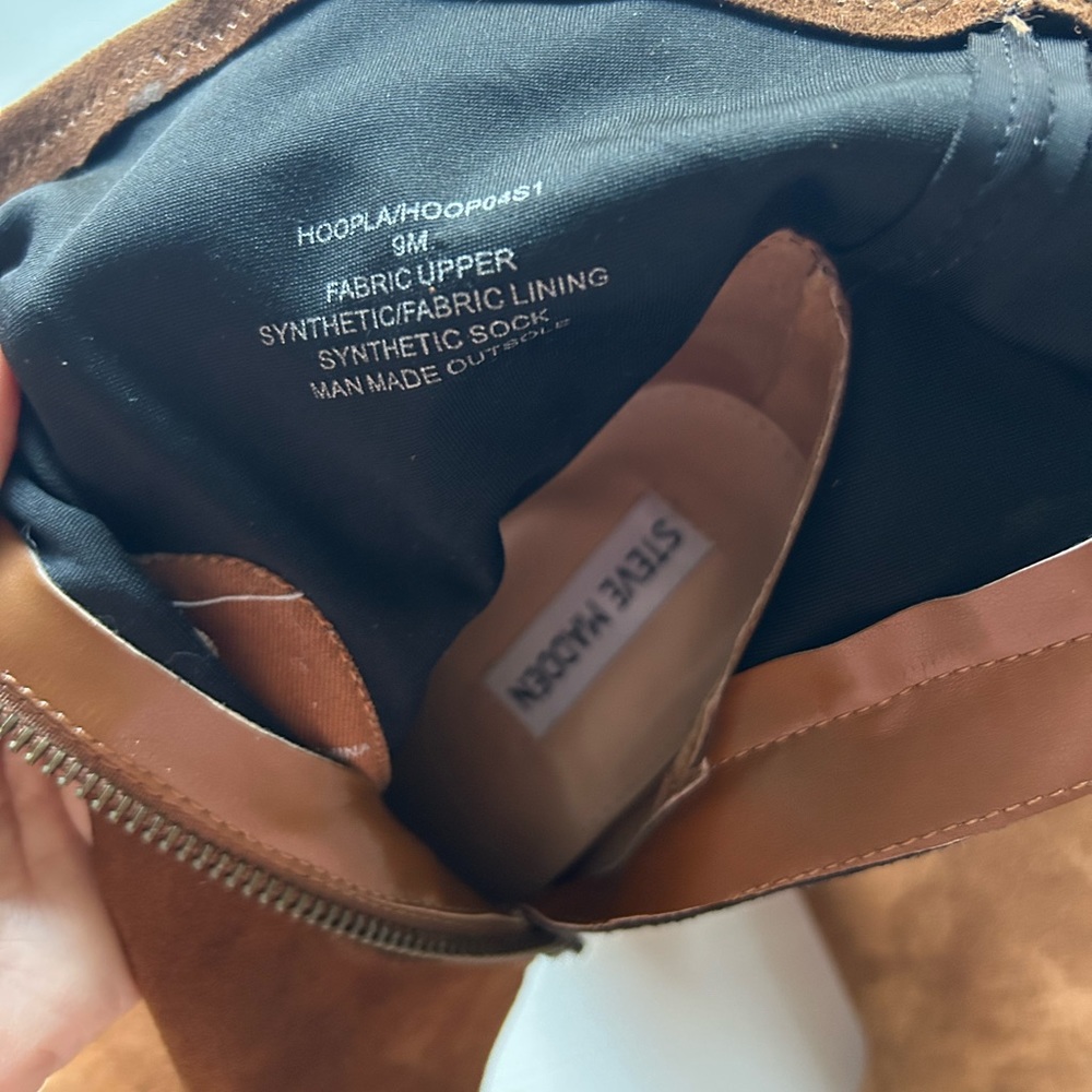 Steve Madden Hoopla Platform Zip Up Boots size 9 - Picture 5 of 8